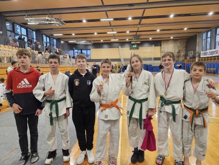 Slika: tekmovalci judo kluba Litija